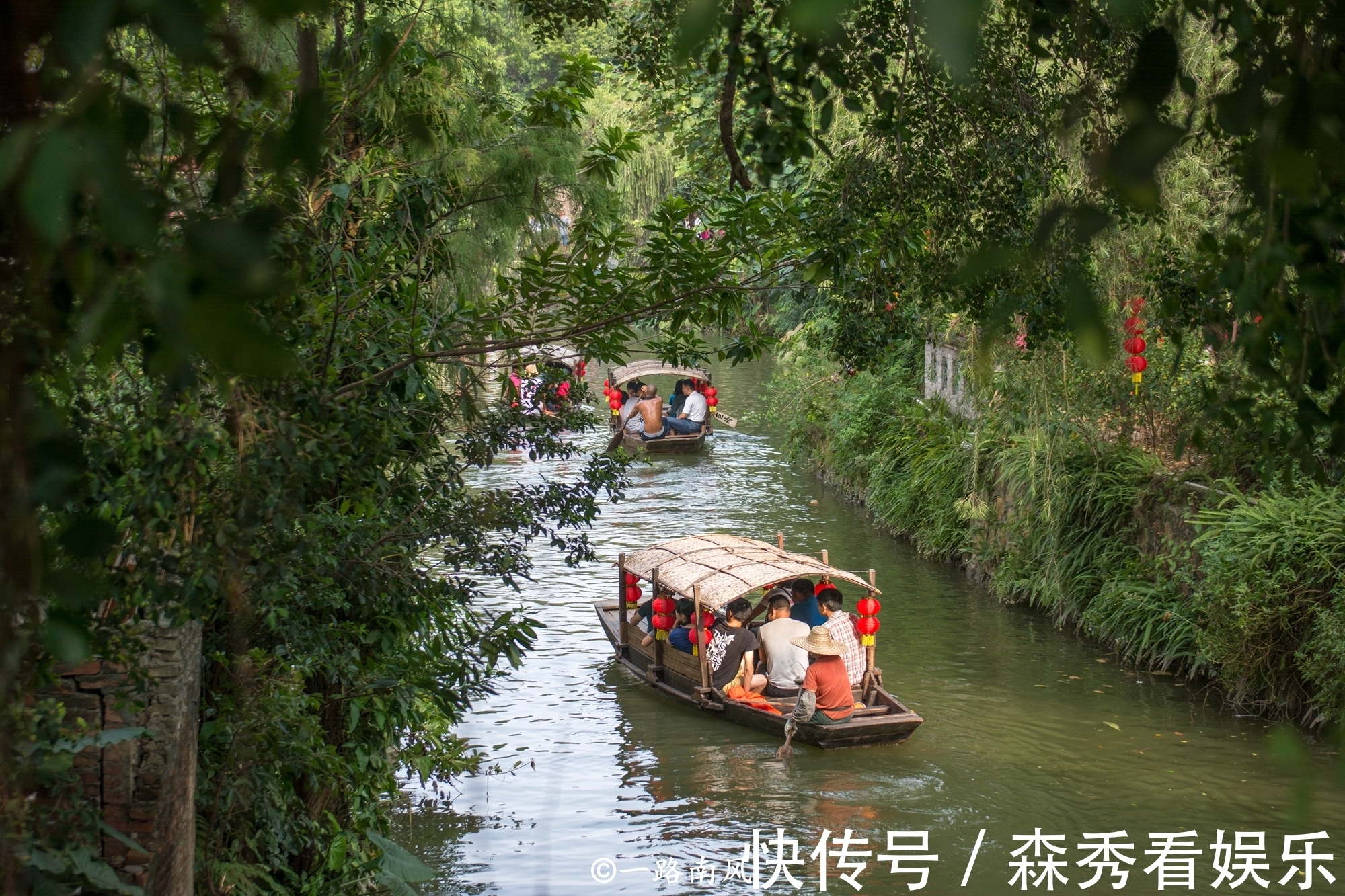 节假日|不去江南也能欣赏梦里水乡，广东这座迷人村落受游客欢迎！