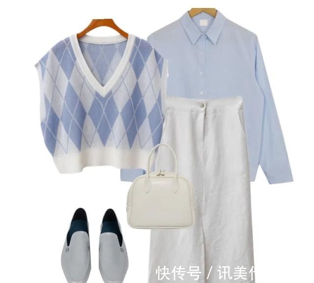 奶奶衫 今秋超美混搭CP，简直气质死了