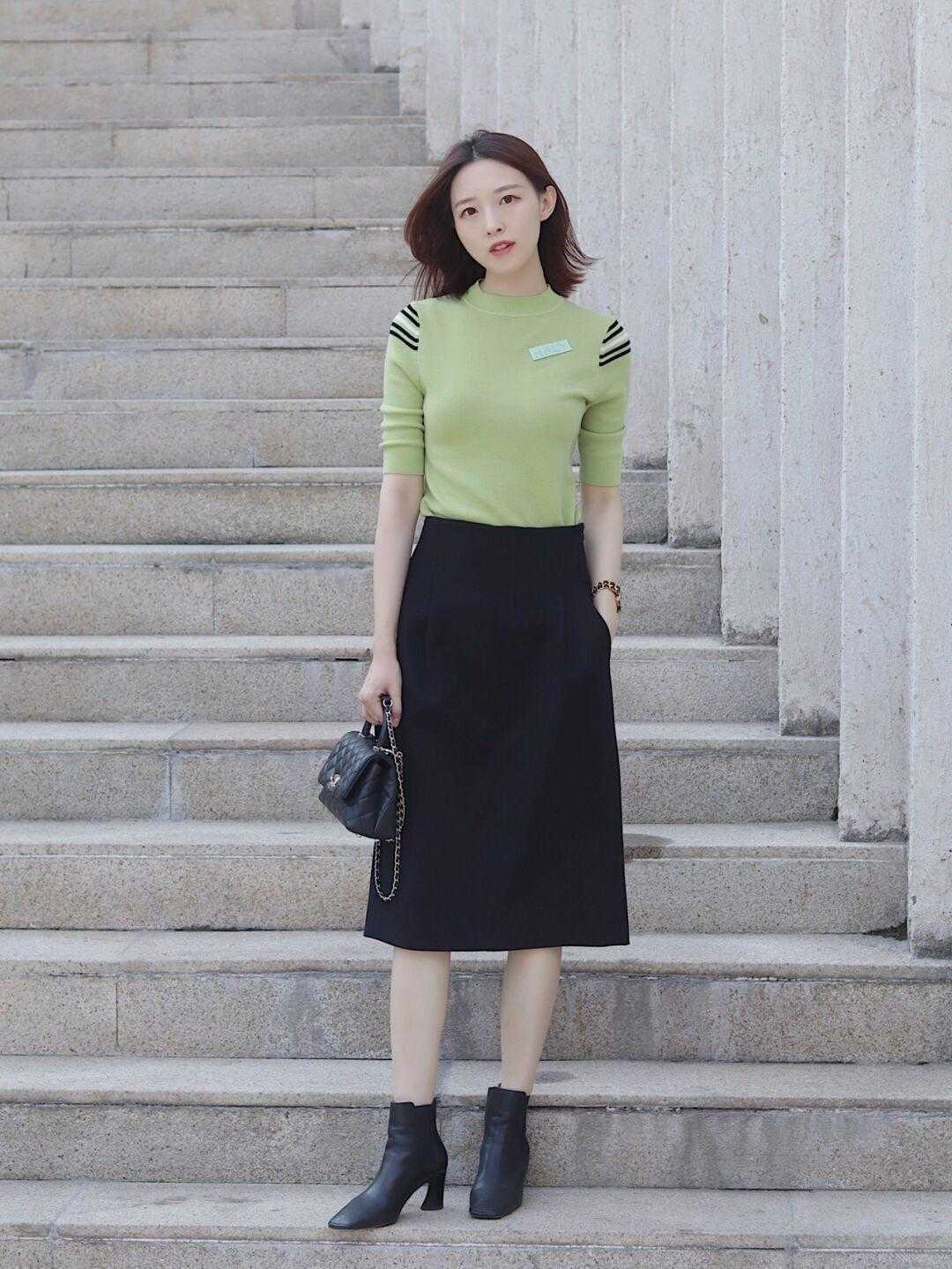 搭配|针织衫有多耐看?几套活力满满的示范穿搭送你,漂亮大气