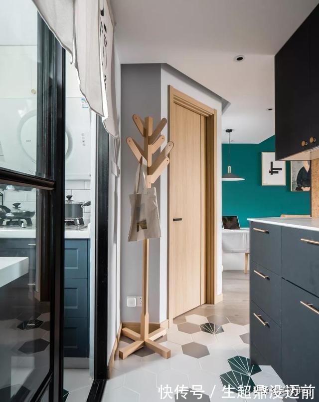 业主|40㎡你觉得小她却改成2室1厅外加1个衣帽间,全屋复古高级晒晒