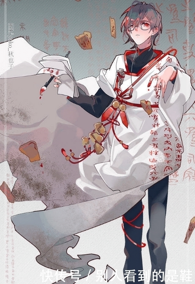 画师|画师将古物拟人化,七弦琴和千里江山图,全员变成二次元美男