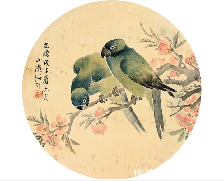 中国画家#他与吴昌硕同为“海派四杰”,徐悲鸿赞其是仇英后中国画家第一人