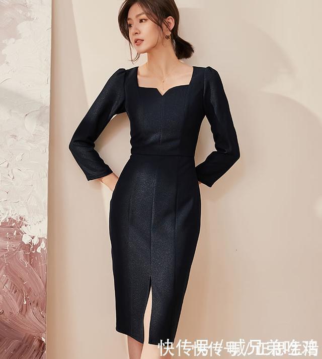 连衣裙 今年新出秋裙真太美了,挡不住的美丽气质,7080后女人不要错过