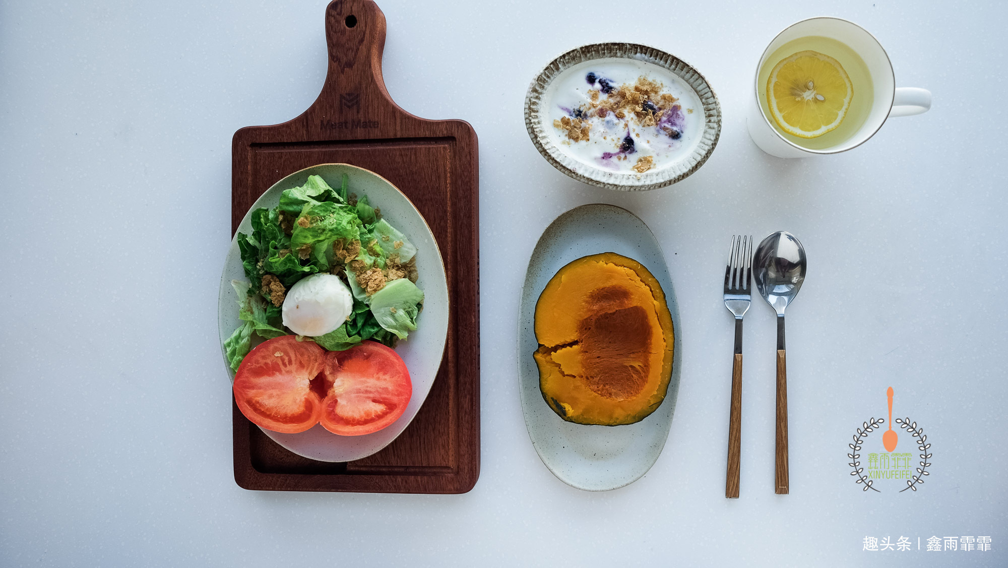 南瓜|冬季的降火早餐,虽然基本都是素食,但是营养丰富均衡,不输肉菜