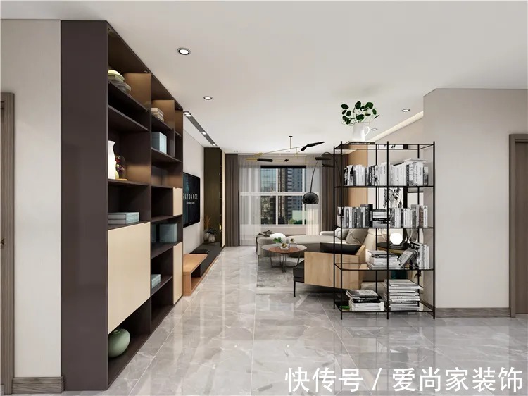 灰白+原木,简约风爱好者看过来|爱尚家装饰装修效果图 | 灰白+