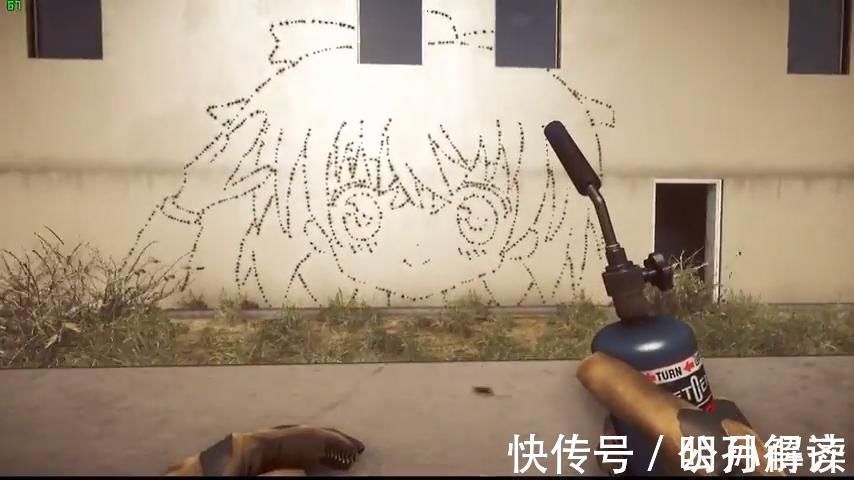 anne happy&用生命作画!画师玩《战地》不拼枪反在街头涂鸦的“好男人”