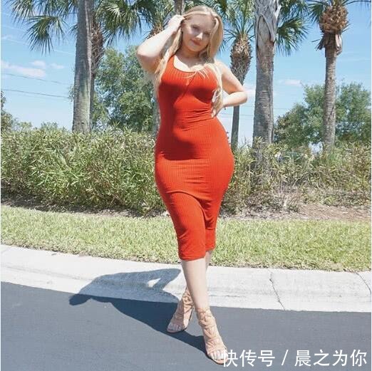 维密天使|165斤乌克兰大码模特,蜂腰翘臀曲线十足,魅力不输维密天使