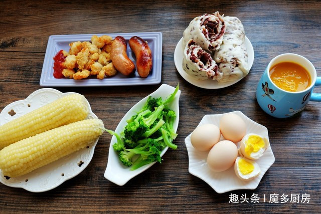 小白菜炒鸡蛋|妈妈每天六点起,亲手做早餐,七天不重样!网友这家孩子真幸福