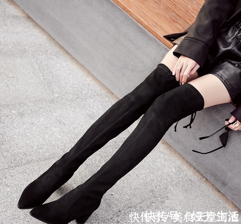 长靴 又一“细腿靴”火了,有些女人怕驾驭不了,连试都不敢试,可惜了