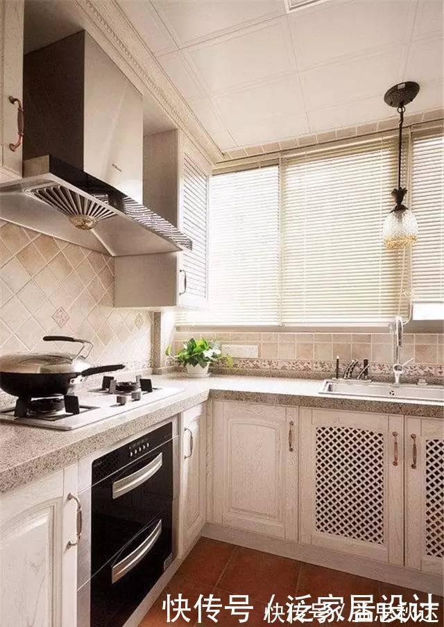 美好的时光|95平清新美式,餐厅酒柜+卡座+收纳柜一体,设计实在太赞了!