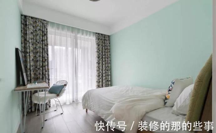 客厅|89平米简约三房,全屋色调搭配太舒服了,简单又清爽,越看越耐看