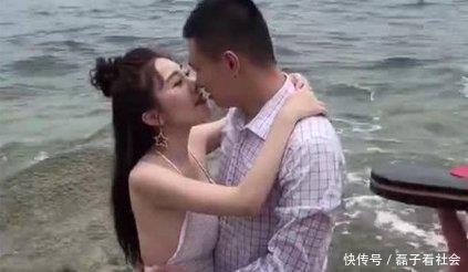 新娘|情侣在海边拍结婚照,助理竟拿出拖鞋做道具,成片像画报一样美!