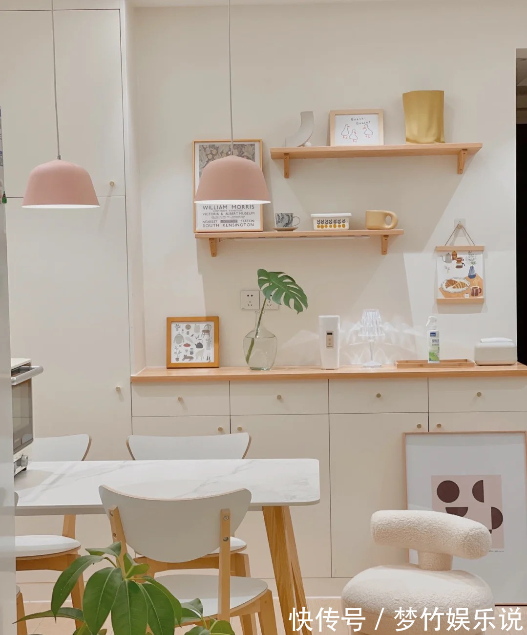 主卧|她家装修被人点赞无数次，全屋温暖又舒适，光一个餐厅就把人迷住