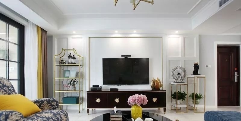 元素|客厅别再乱装了,如今流行轻奢风,精致漂亮上档次,太羡慕!