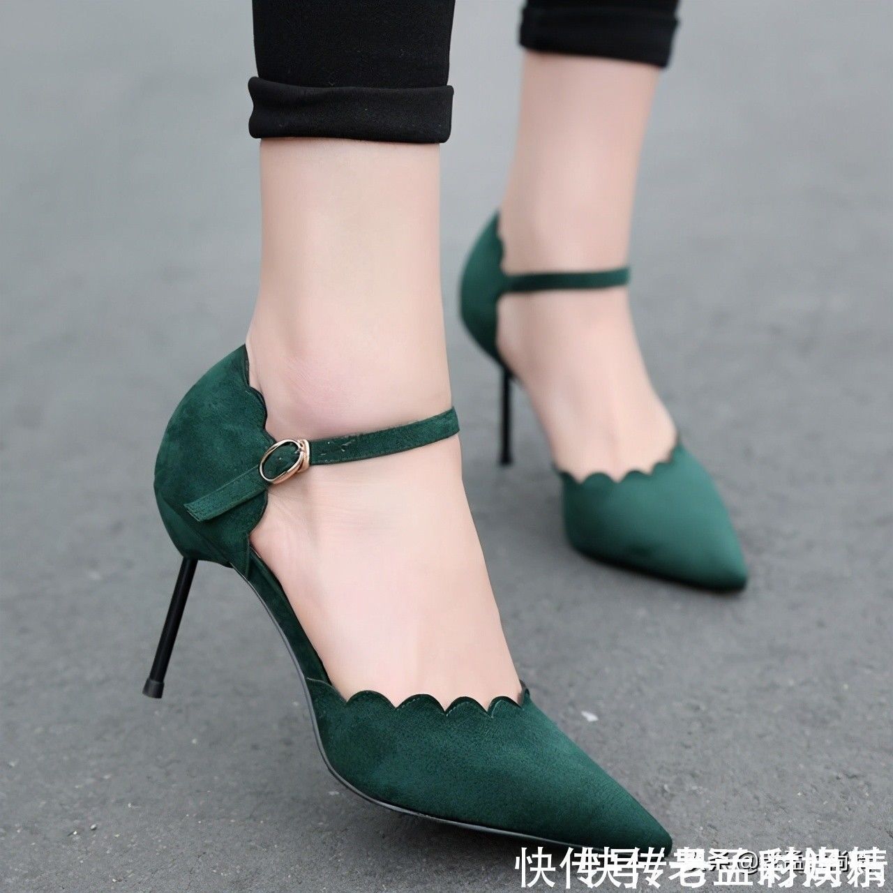 一字扣 气质高雅的高跟鞋,性感女人穿出时尚魅惑,第九款结婚穿惊艳全场