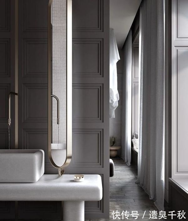 单身公寓|外国小伙的93㎡单身公寓,全屋轻奢风,卧室纱帘让网友吵翻了天