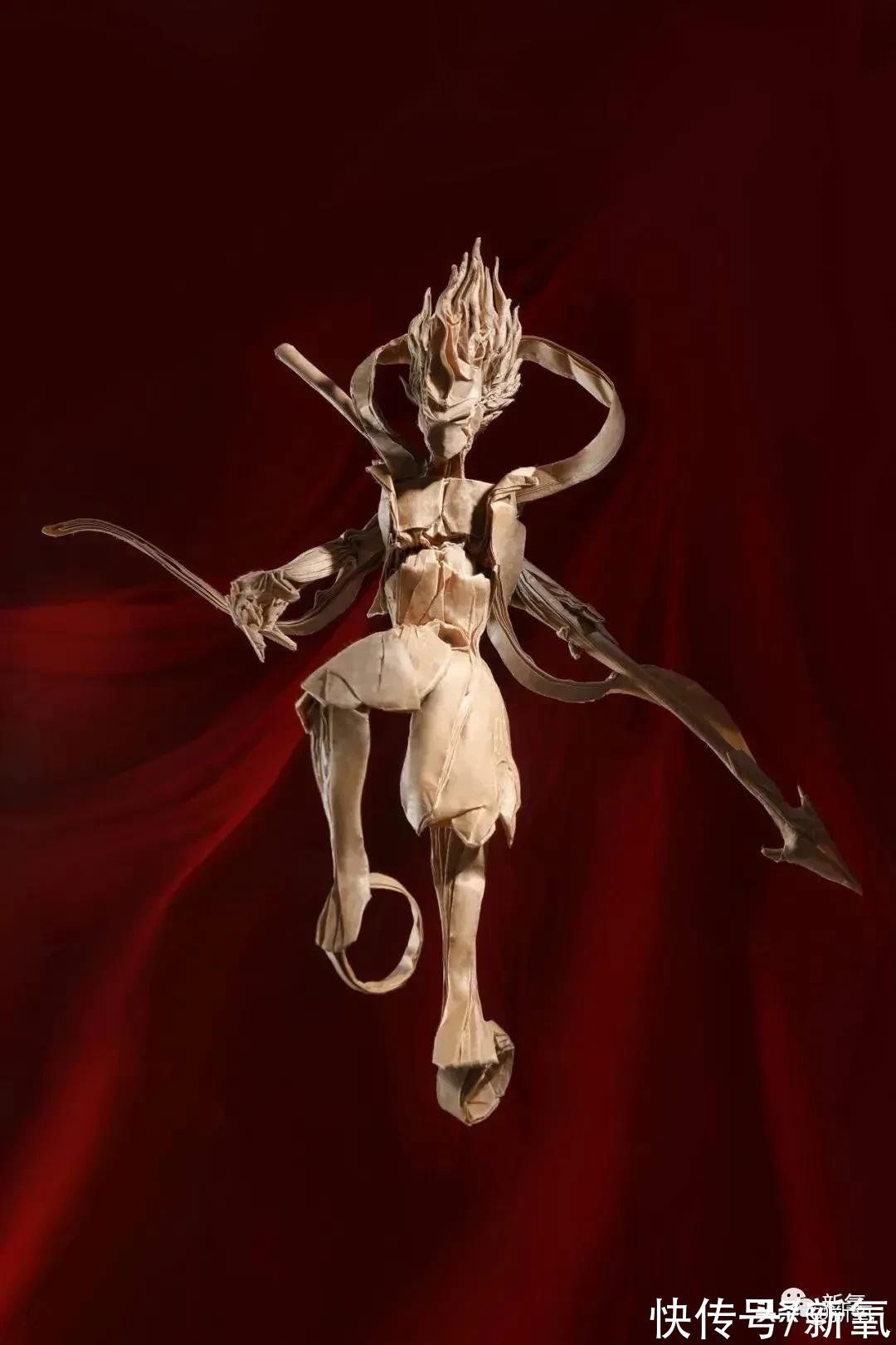 作品$陈晓得了折纸界奥斯卡大奖,这也太绝了吧