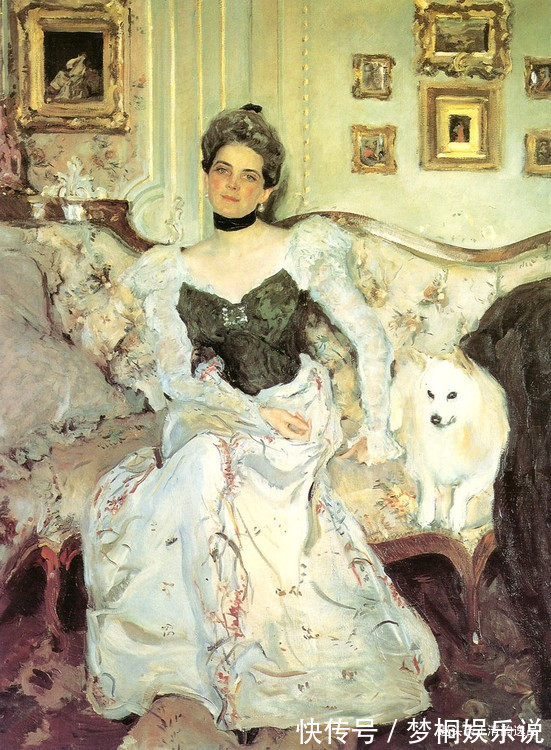 肖像画家!俄罗斯杰出的肖像画家,列宾的学生谢洛夫,油画作品欣赏