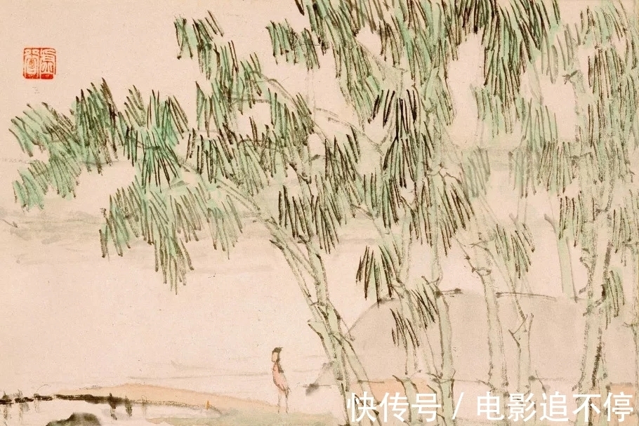 山水画@惜墨如金|虚谷山水画,难得一见!