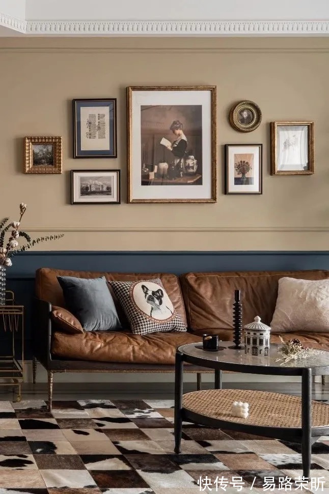 住所|把屋主中意的颜色通通搬到家中,塑造出一个时尚又颇具复古气息的高级感住所