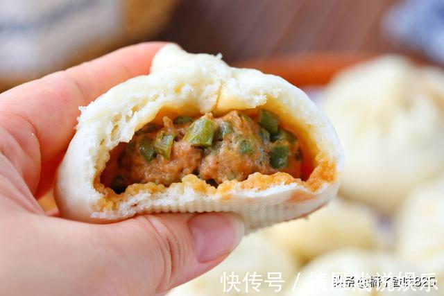 健脾|大包子真诱人,有肉有菜,健脾开胃,越吃越香,一次吃仨不是个事