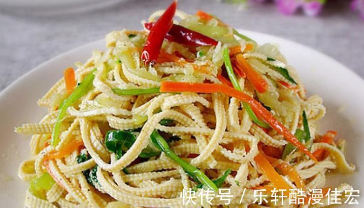 降温|凉拌豆腐皮，掌握一个技巧，筋道不腥，清爽可口，适合三伏天