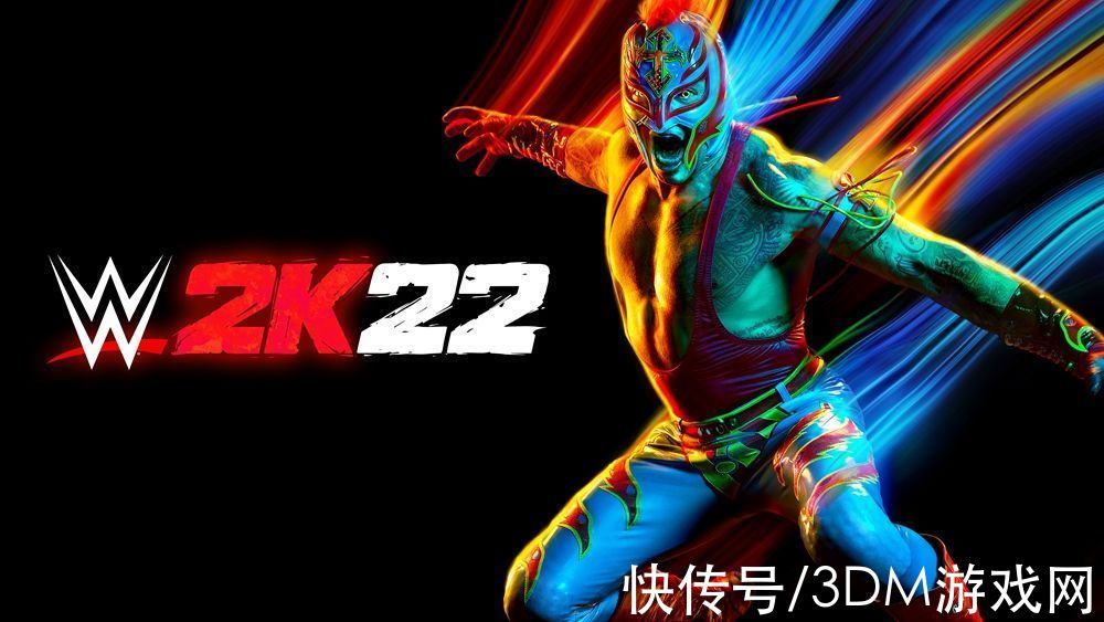 「不同凡响」的《WWE 2K22》请来制霸空中的超级巨星Rey Mysterio担任封面人物