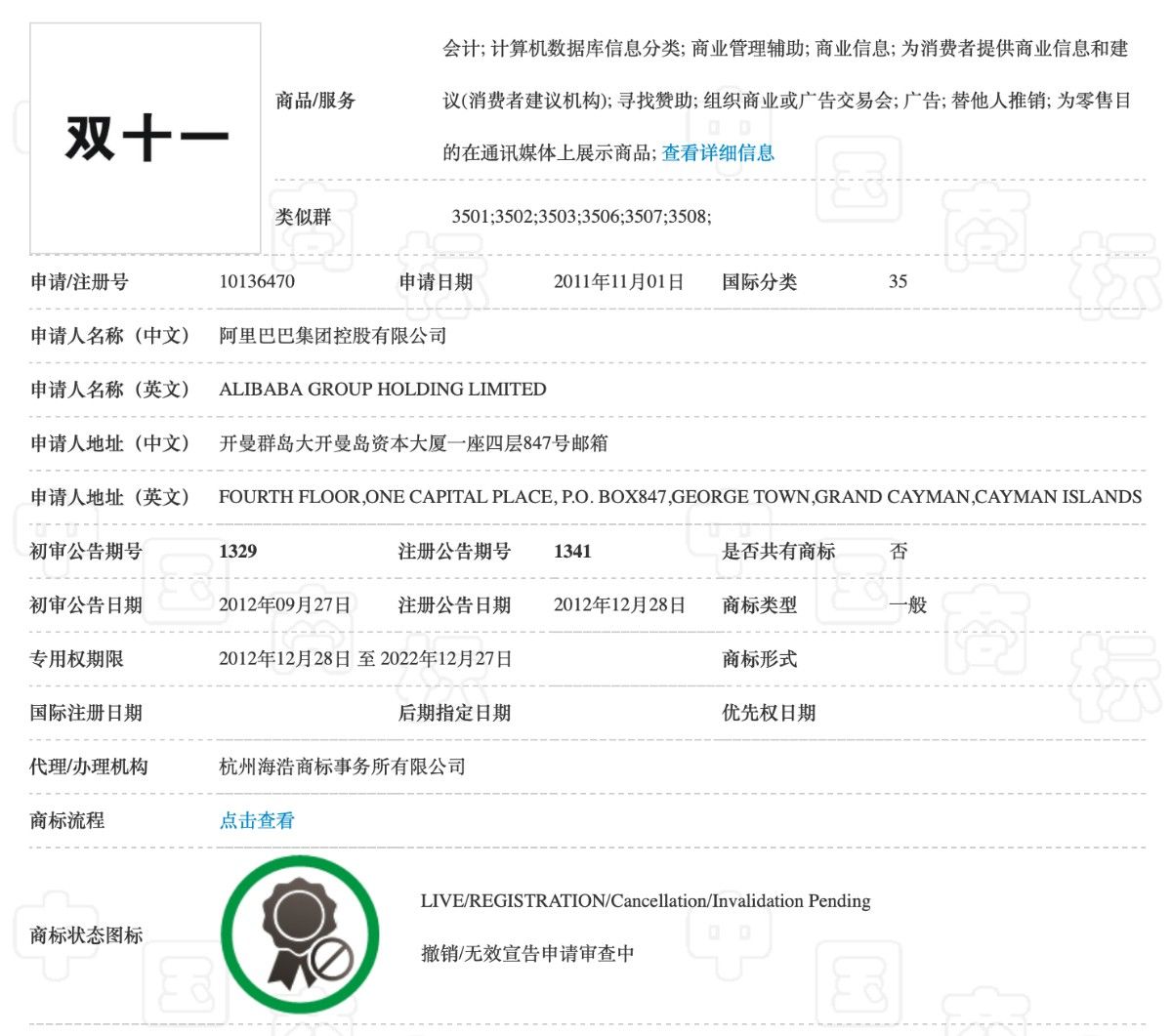 复审决定|“双十一”商标该归谁？阿里京东分别起诉国家知识产权局