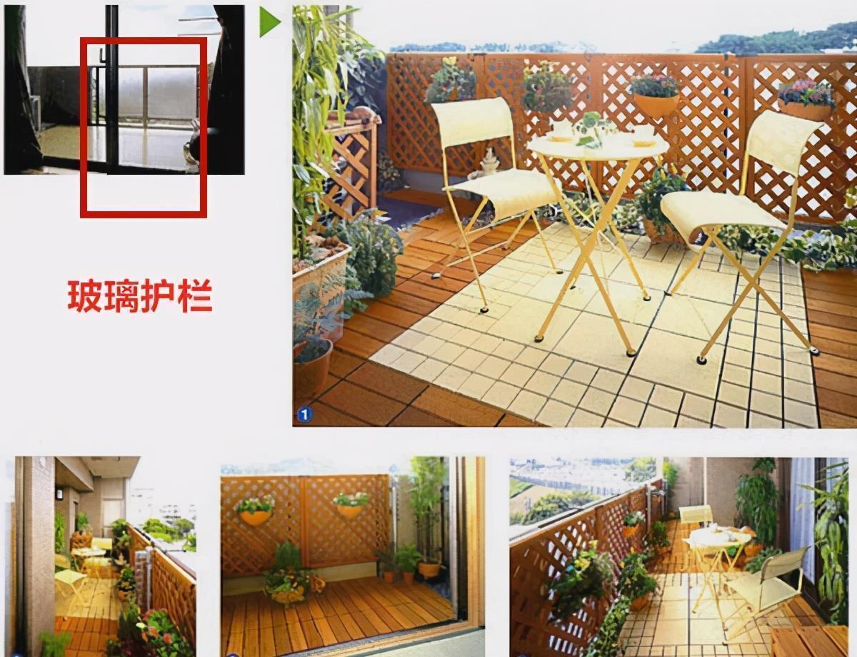 景观台|日本人家不封阳台,围一圈镂空木窗格,打造景观台一步一景好惬意