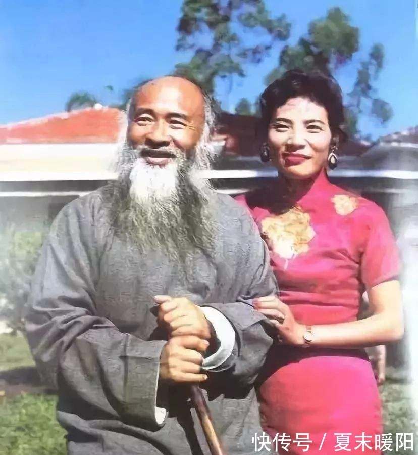 国画@53岁画家娶非洲姑娘,生下两个混血儿,为何婚后7年选择出家?