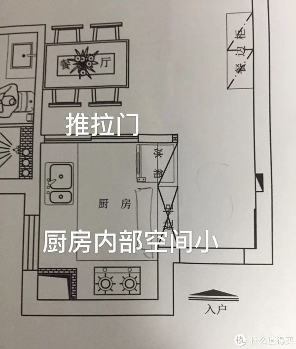 屋主|修改了N遍布局的厨房，决定做成半开放式（二）