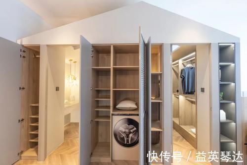 衣帽间|49㎡小公寓也有高质量的生活，满足这7大功能区，一个人住也幸福