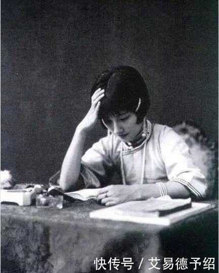 名媛&民国名媛陆小曼私人相册:张张令人惊艳,图三是与徐志摩的结婚照