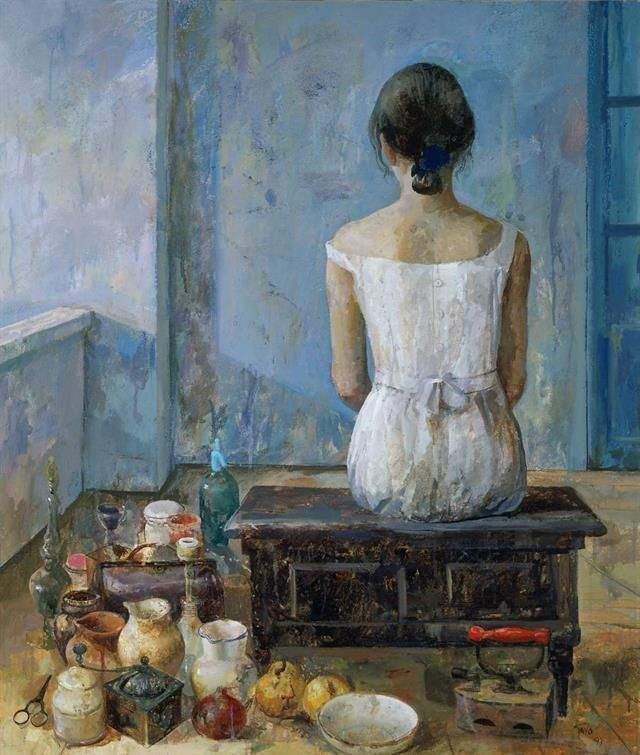 班牙!美丽的西班牙女郎英国浪漫主义画家女性人物油画欣赏