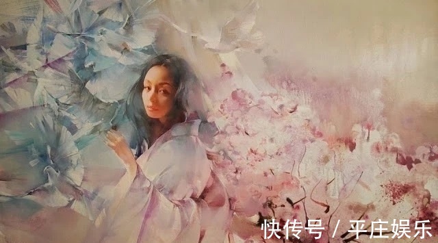 克拉斯诺达尔！女画家斯卡菲娜，将女性描绘得如花般绽放