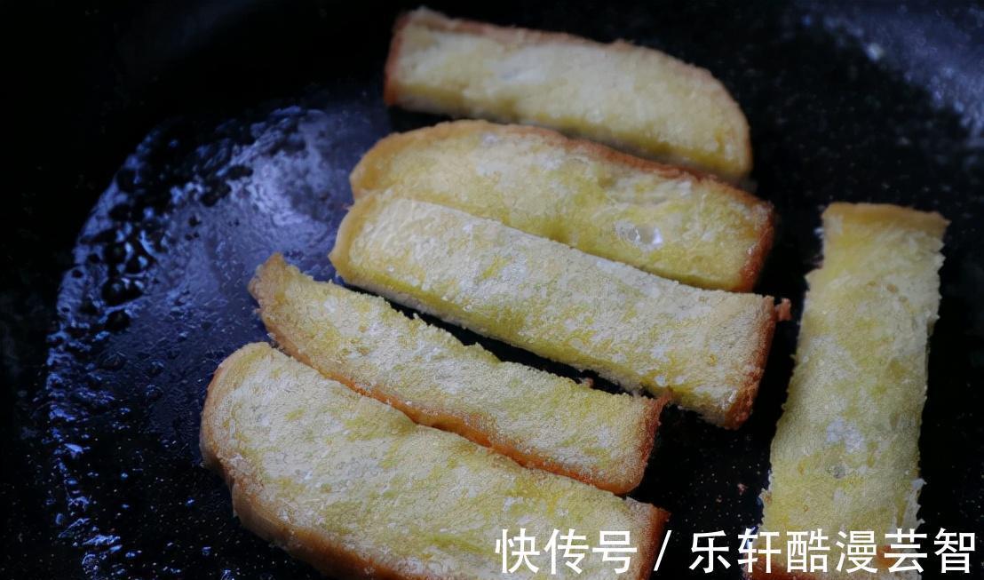 茶餐厅|解锁吐司新吃法,直接用黄油香煎,焦焦得特别好吃