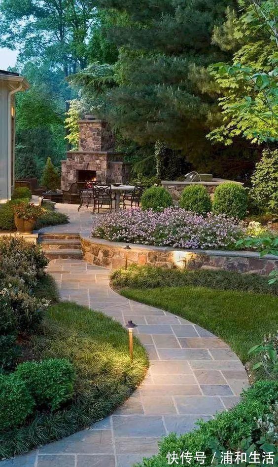 皇家园林|庭院种树已经不流行了！看人家别墅庭院这样设计，堪比皇家园林！