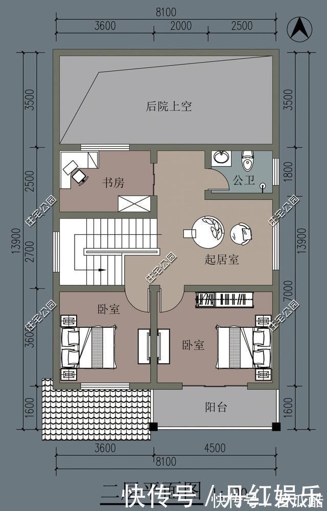 装配式建筑|精选5套占地100多平的农村户型图，第3套尤其适合东北地区自建