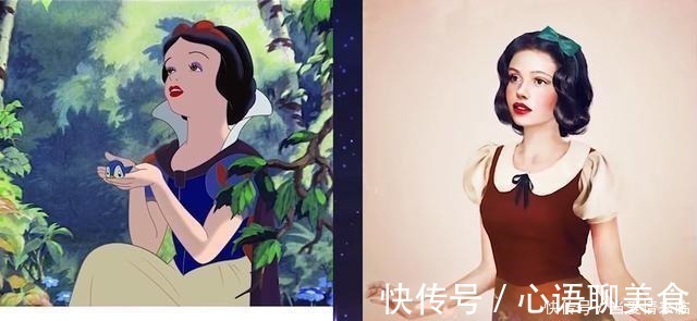 真实版|迪士尼公主动画 VS 现实，爱莎气质脱俗！乐佩真的爱了！