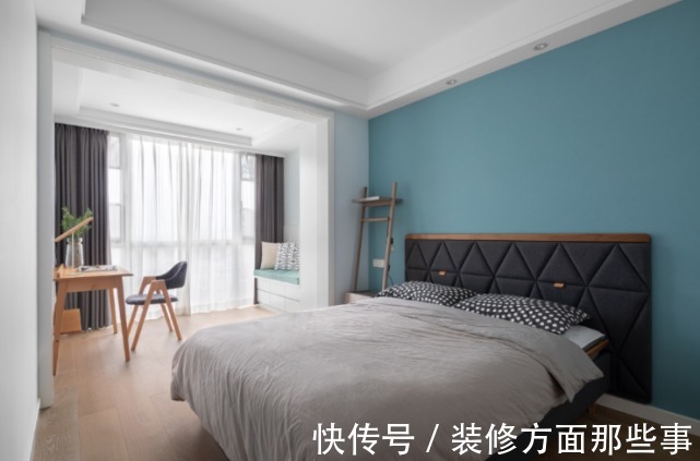 书房|140平现代风3室2厅，开放式的设计更加开阔通透