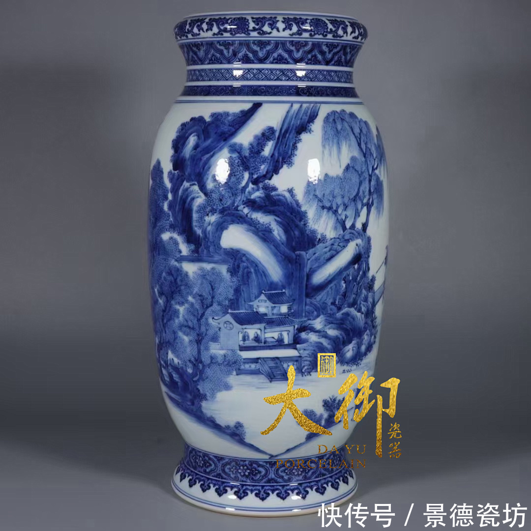 青花!大御瓷器翁继红——当代青花官窑掌舵人,柴窑青花造盛世,百年风华一脉传!