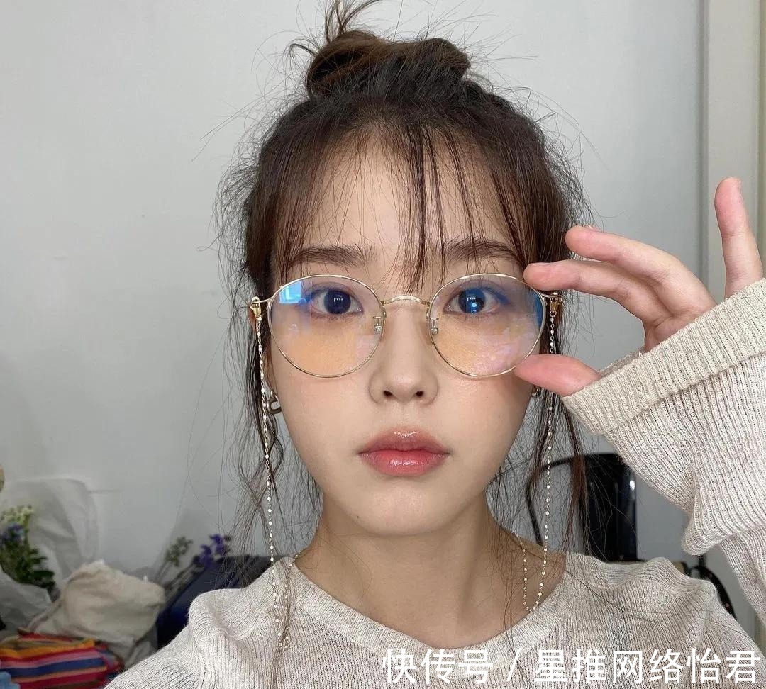 定妆|戴眼镜就不能化妆了吗?“眼镜妆”了解一下,简单又好看