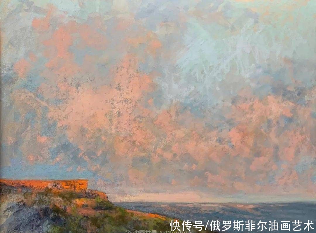 艺术家|美国当代粉彩艺术家贝萨尼·菲尔兹粉彩风景画作品欣赏