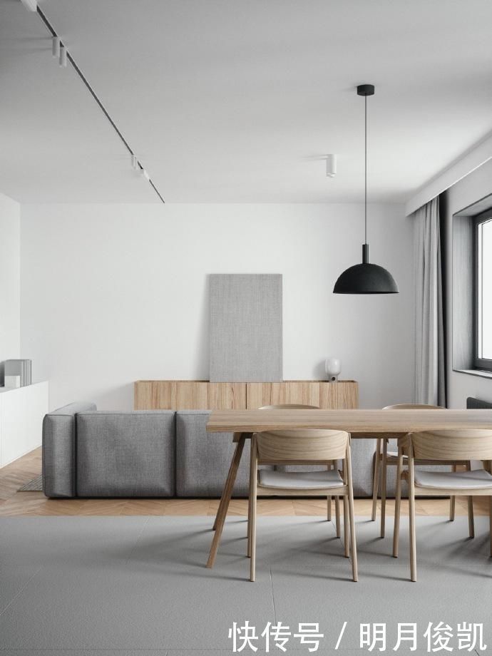 二居室|96平现代风二居室,极致铺陈多元个性呈现的魅力主张