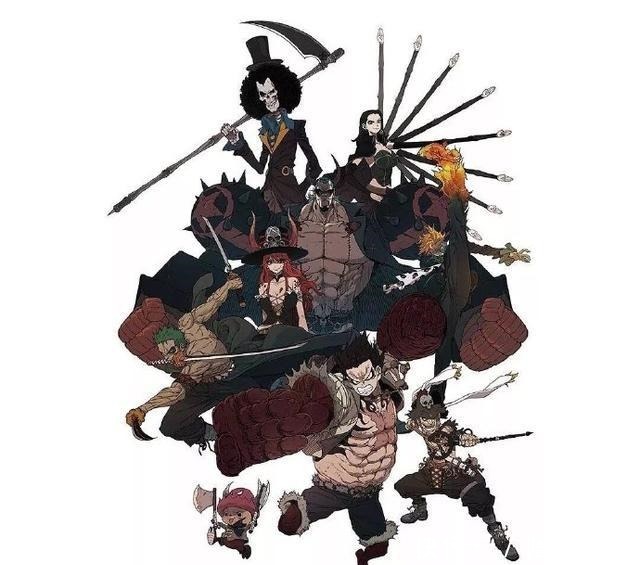 恶魔|草帽团全员黑化，娜美变身恶魔公主，索隆睁眼很吓人，你喜欢吗