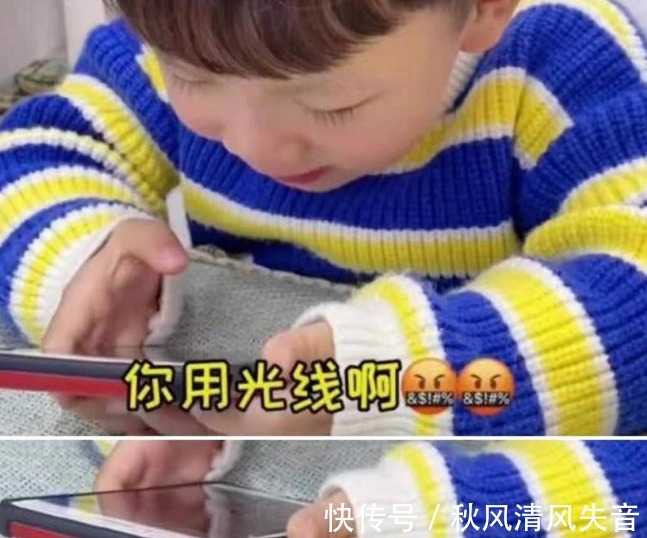 亮亮|孩子看到“奥特曼被揍”的反应,握紧拳头不算啥,用手砸墙才叫绝