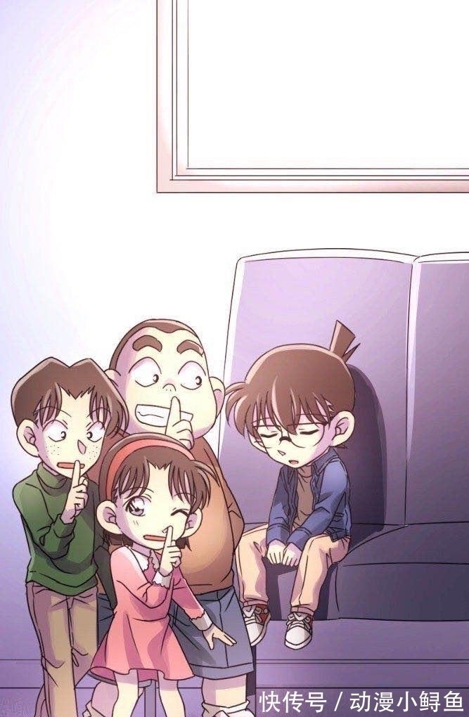 贝尔摩德|柯南瞌睡大家的反应各不相同,小兰没让你失望,贝姐最母系