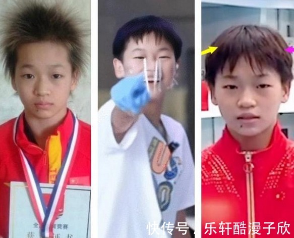 头发|全红婵训练太刻苦,一个月不到头发都泡黄了,5冠王陈若琳很严格
