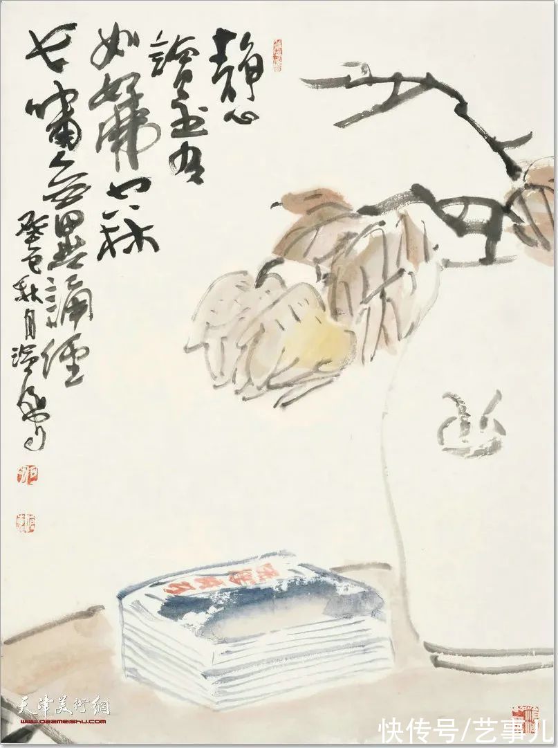 68x45cm&尹沧海教授花鸟画作品欣赏——“原乡”情结篇