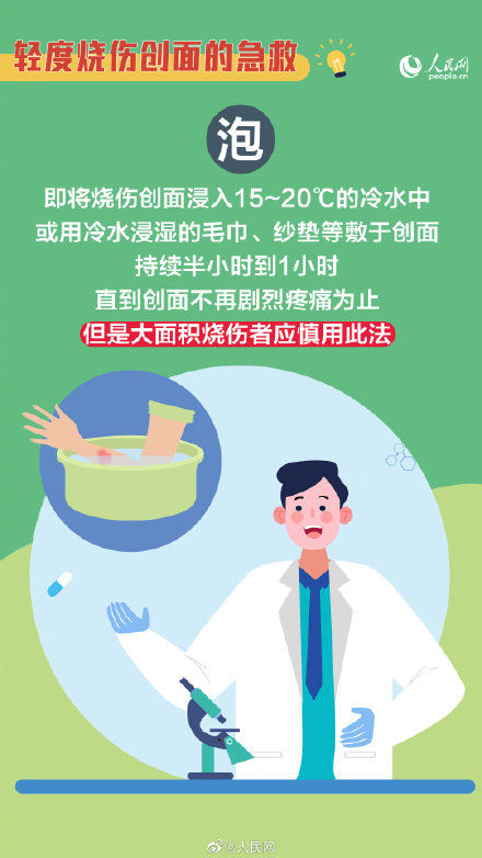 急救|“冲、脱、泡、盖、送” 烧伤急救5字诀请记牢！